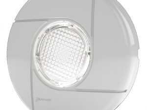 Enjoliveur Pour Projecteur Tubulaire Rond Gris Clair