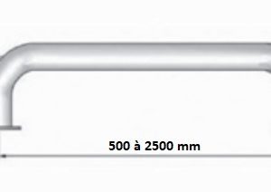 Rampe Inox A Sceller 1000 mm