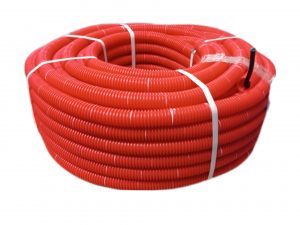 Cable Ro2V 2 X 2,5 mm2 + Gaine Tpc + Grillage /50 M Le M