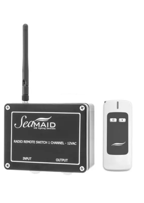 Coffret Avec Telecommande 2 Boutons 12V Ac 220W / 24V Dc 450W