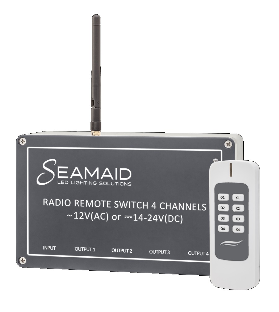 Coffret Avec Telecommande 8 Boutons 12V Ac 460W / 24V Dc 930W