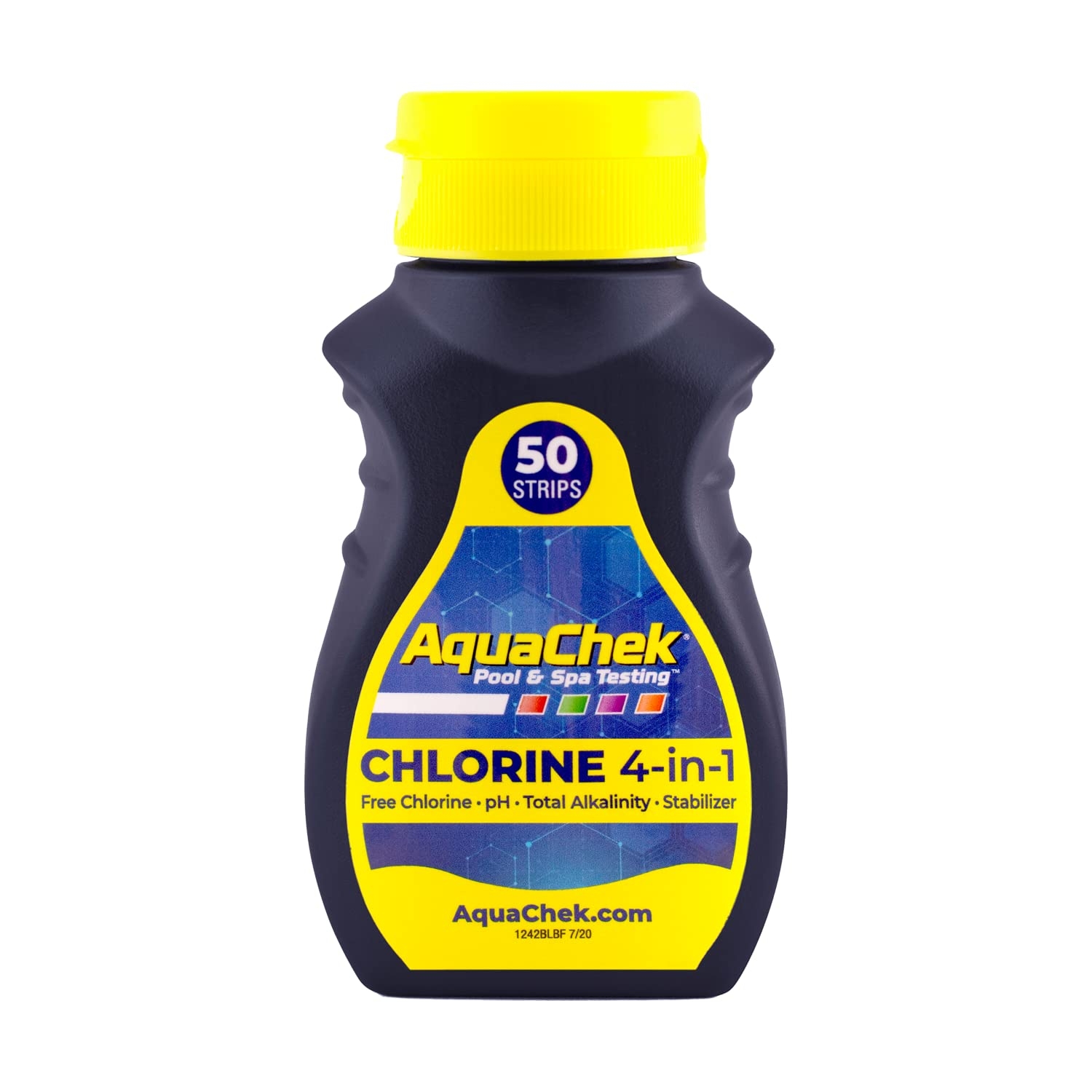 Bandelettes Aquacheck Jaune Cl-Ph-Stabilisant-Tac*