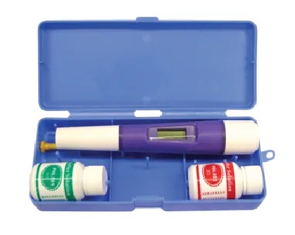 Test Ph Electronique +Kit Solution Ph 6,86 + Ph 4