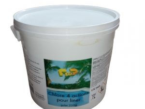 Chlore 4 Actions Pour Liner 5 Kg
