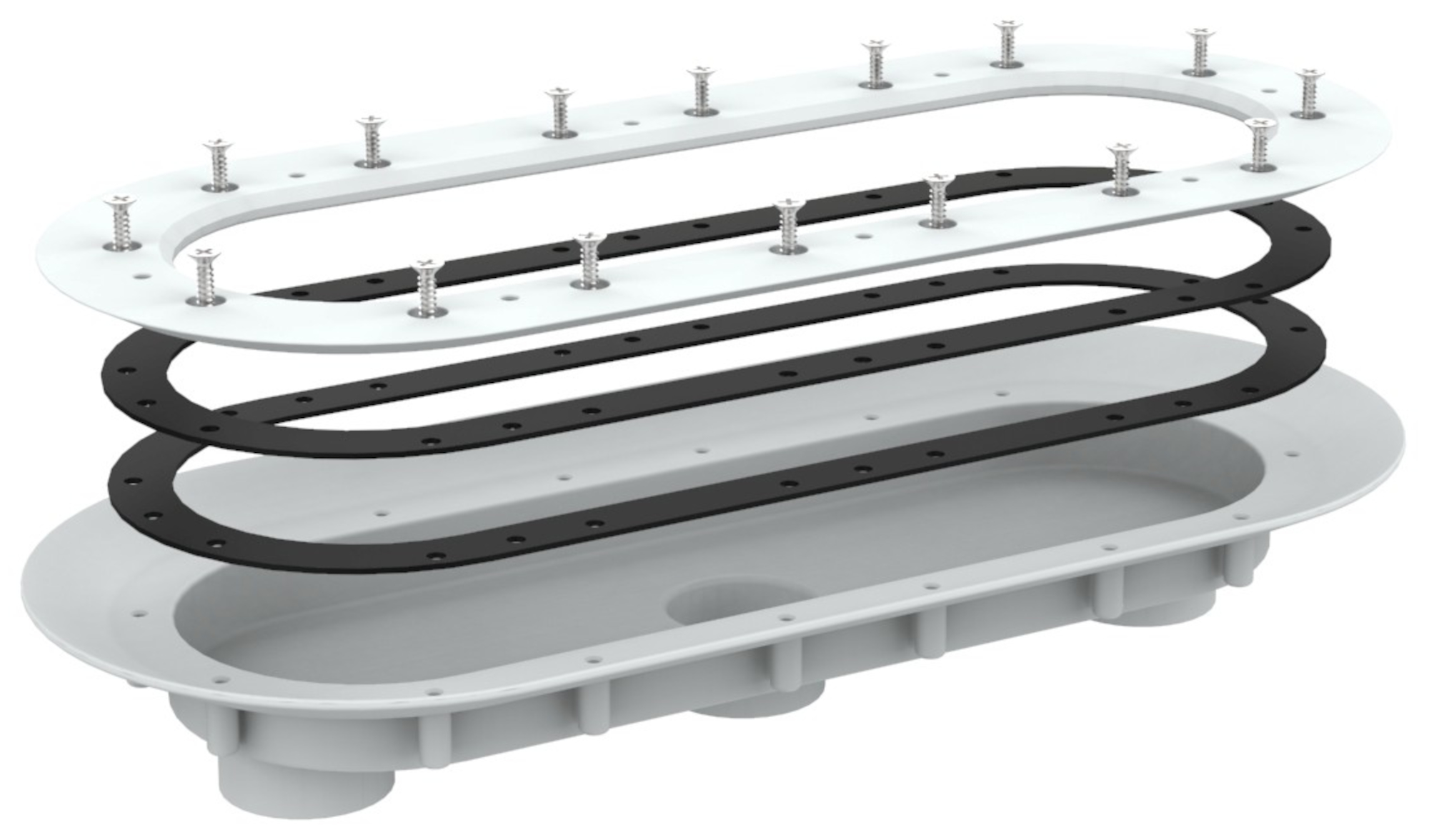 Pieces A Sceller - A Fixer Sur Structure Beton/Beton-Liner