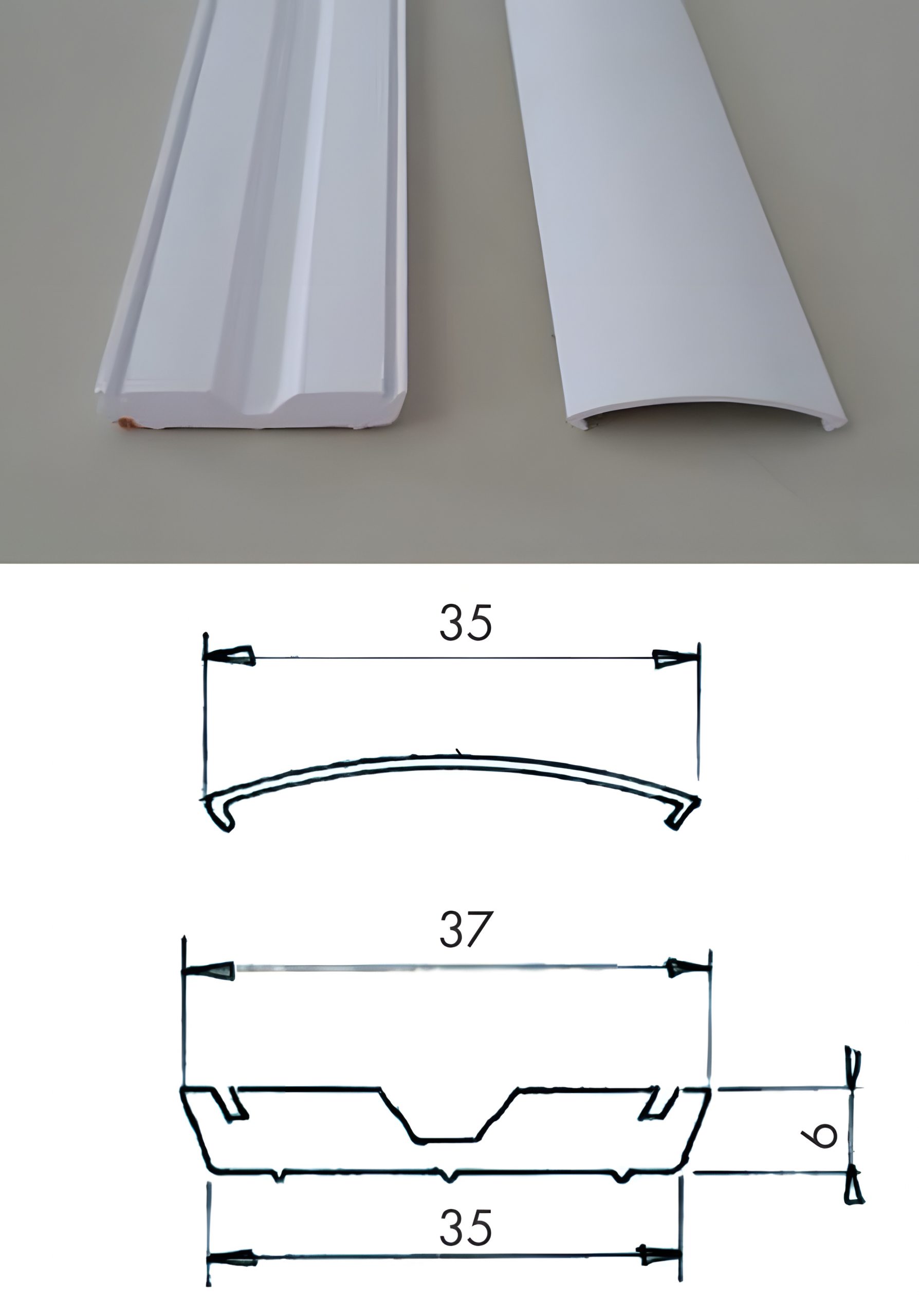 Bride Escalier Blanc Le m  PA/BD/001