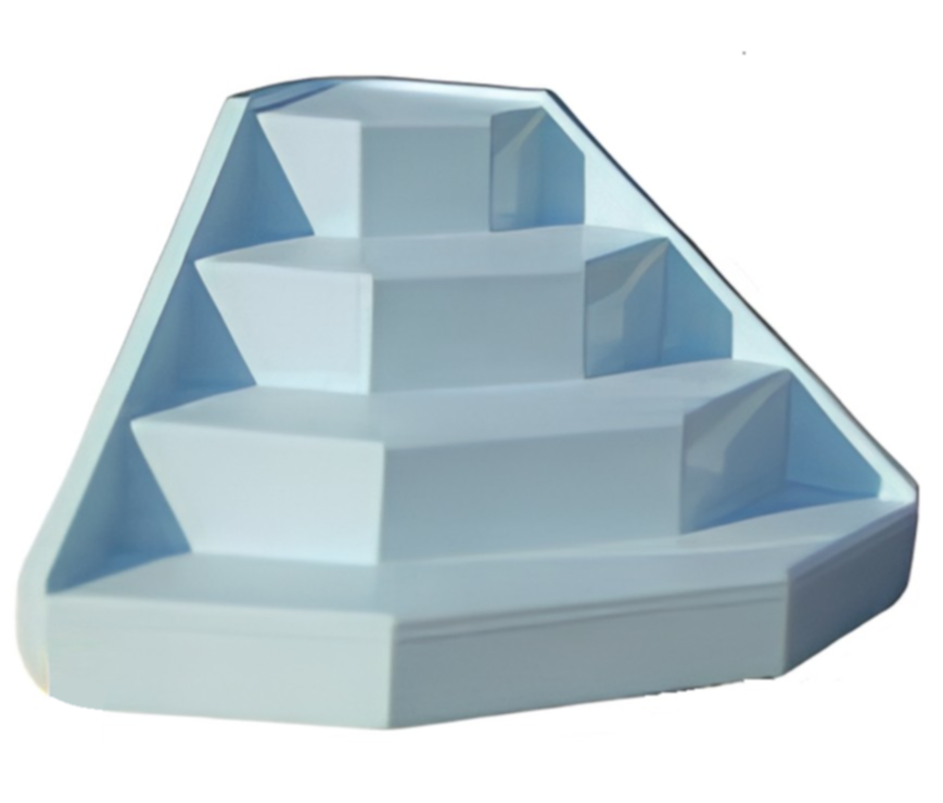 Escalier Angle 1.00 4 Marches