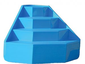 Escalier Angle 1.25 4 Marches