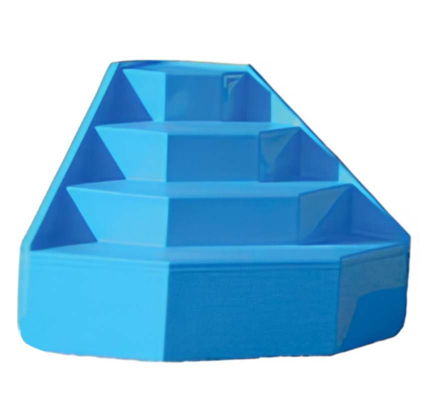 Escalier Angle 1.25 4 Marches