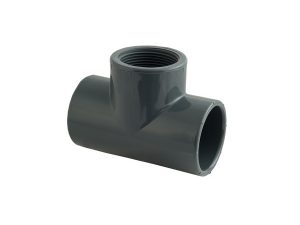 Te Mixte Fxfxf Coller  Diam. 63 Taraude 3/4 "