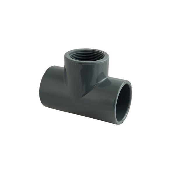Te Mixte Fxfxf Coller  Diam. 63 Taraude 3/4 "