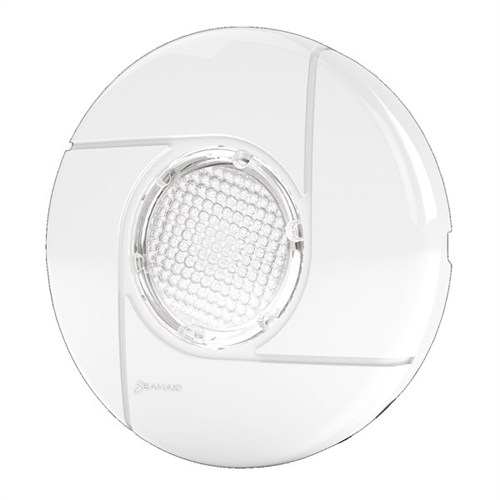 Enjoliveur Pour Projecteur Tubulaire Rond Blanc