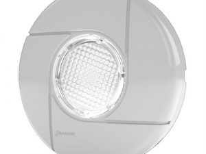 Enjoliveur Pour Projecteur Tubulaire Rond Gris Clair
