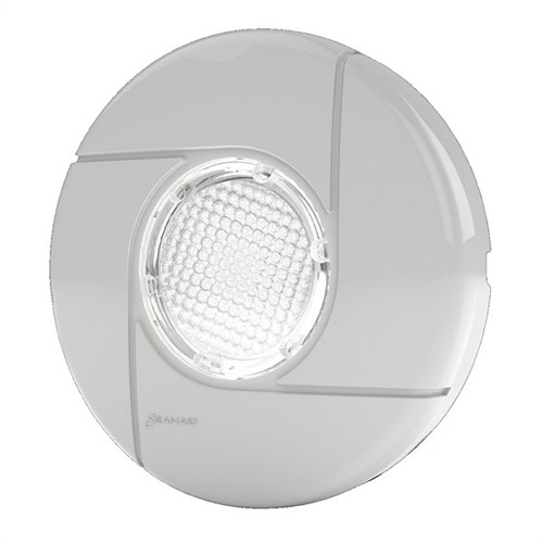 Enjoliveur Pour Projecteur Tubulaire Rond Gris Clair