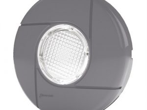 Enjoliveur Pour Projecteur Tubulaire Rond Gris Fonce