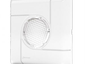 Enjoliveur Pour Projecteur Tubulaire Carre Blanc