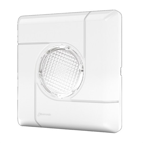 Enjoliveur Pour Projecteur Tubulaire Carre Blanc
