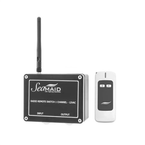 Coffret Avec Telecommande 2 Boutons 12V Ac 220W / 24V Dc 450W