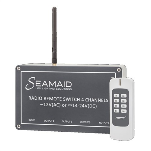 Coffret Telecommande 4 Canaux 12 Vac 240W *