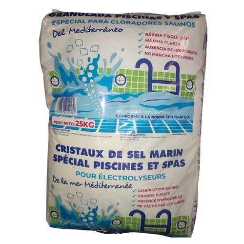 Sel Sp?cial Piscine Sac 25 kg 40 Sacs / Palette