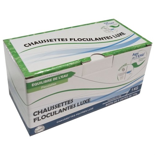 Floculant Chaussette 1 Kg 8X125 G