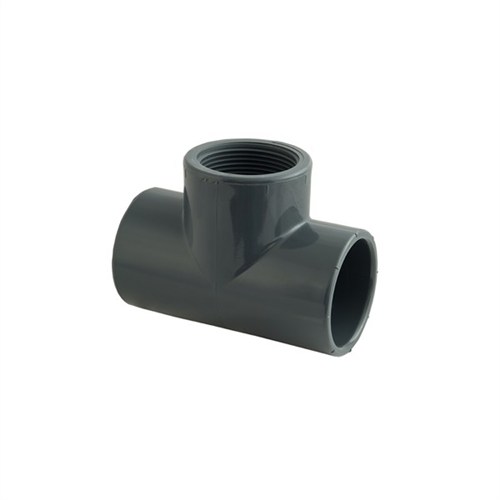 Te Mixte Fxfxf Coller  Diam. 63 Taraude 3/4 "